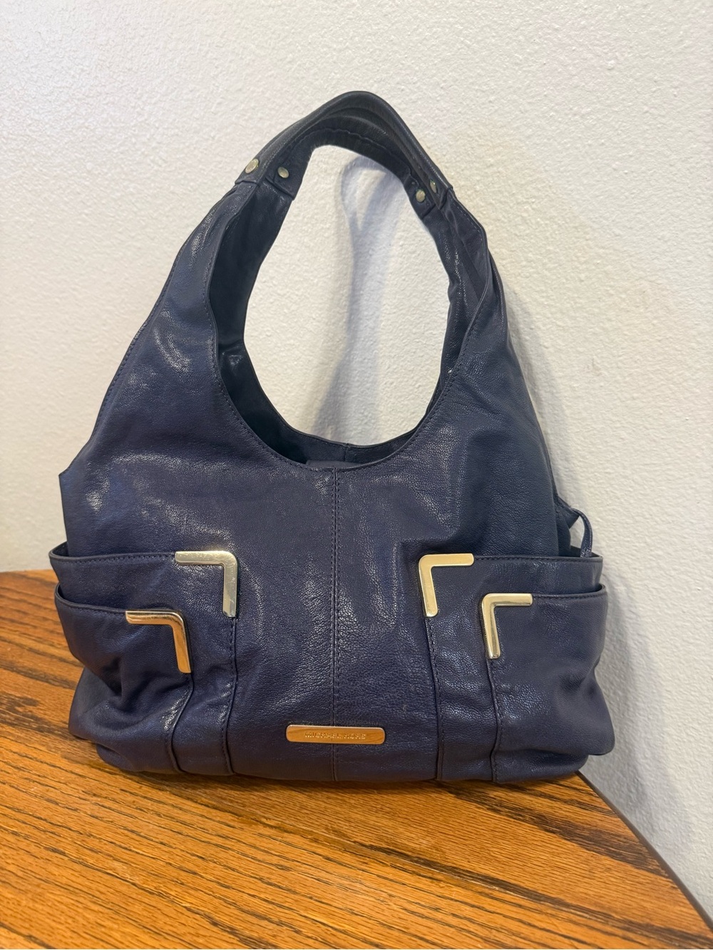 Michael Kors vintage y2k hobo rare Deadstock  Gold Accents